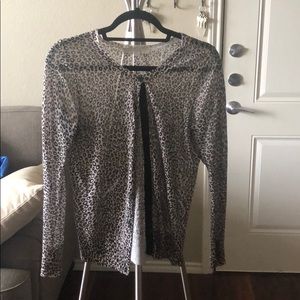 Loft Light Weight Patterned Cardigan